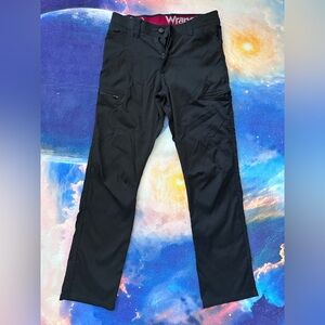 Men’s Wrangler Flex Waist Outdoor Cargo Pant Black 30x30